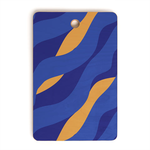 Camilla Foss Pebbles in Stream Cutting Board Rectangle