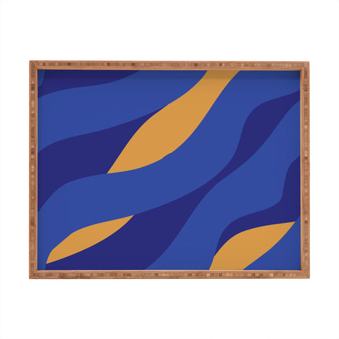 Camilla Foss Pebbles in Stream Rectangular Tray