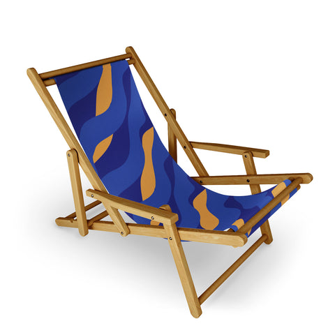 Camilla Foss Pebbles in Stream Sling Chair