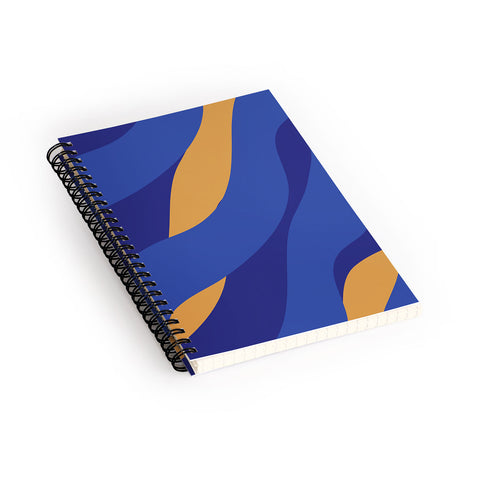 Camilla Foss Pebbles in Stream Spiral Notebook
