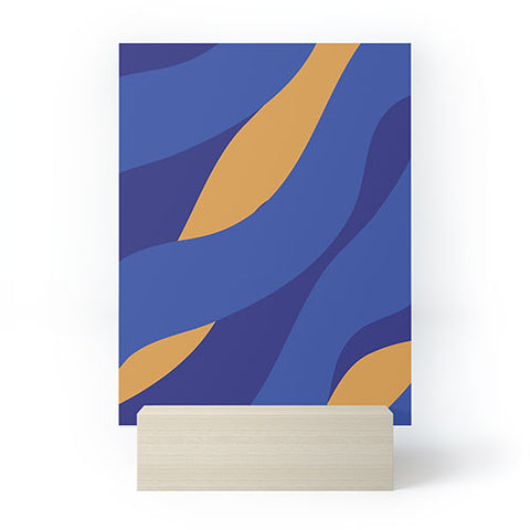 Camilla Foss Pebbles in Stream Mini Art Print