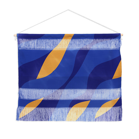 Camilla Foss Pebbles in Stream Wall Hanging Landscape