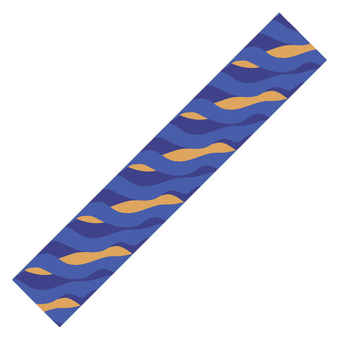 Camilla Foss Pebbles in Stream Table Runner