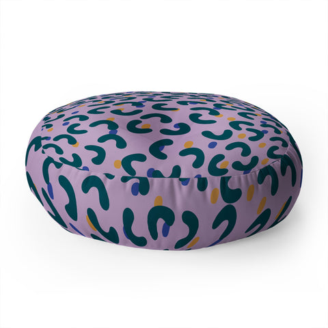 Camilla Foss Pebbles Mix Floor Pillow Round