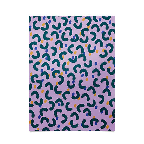 Camilla Foss Pebbles Mix Poster