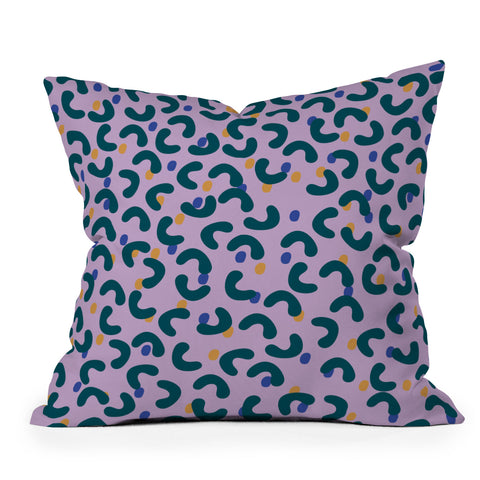 Camilla Foss Pebbles Mix Throw Pillow