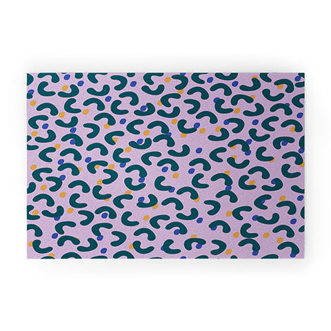 Camilla Foss Pebbles Mix Welcome Mat