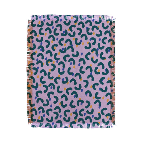 Camilla Foss Pebbles Mix Throw Blanket