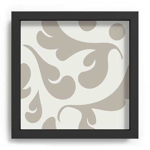 Camilla Foss Playful Gray Recessed Framing Square