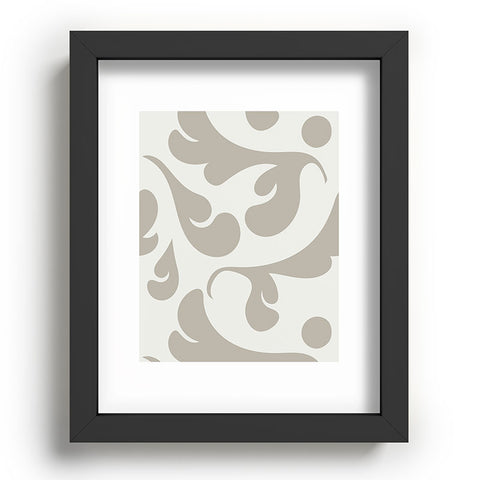 Camilla Foss Playful Gray Recessed Framing Rectangle