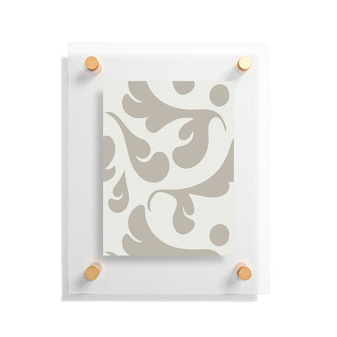 Camilla Foss Playful Gray Floating Acrylic Print