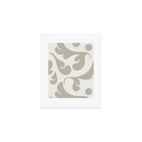 Camilla Foss Playful Gray Art Print