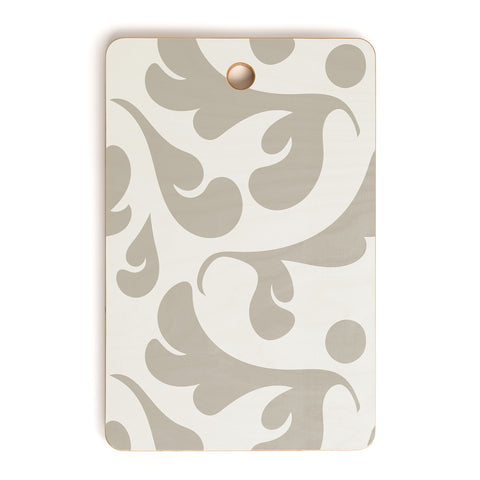Camilla Foss Playful Gray Cutting Board Rectangle
