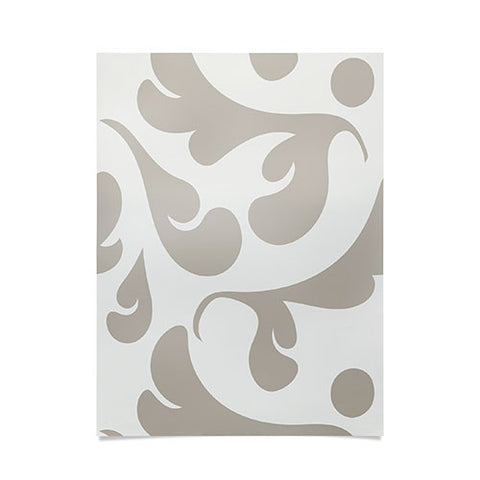 Camilla Foss Playful Gray Poster