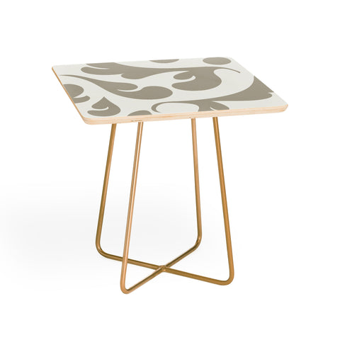 Camilla Foss Playful Gray Side Table