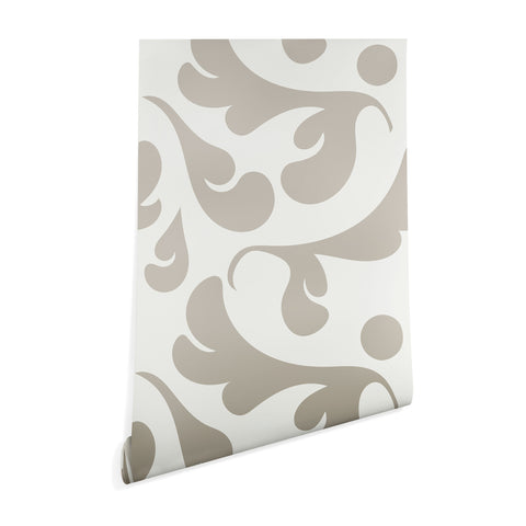 Camilla Foss Playful Gray Wallpaper