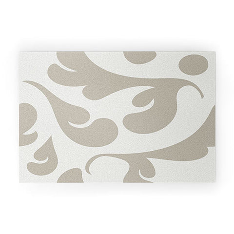 Camilla Foss Playful Gray Welcome Mat