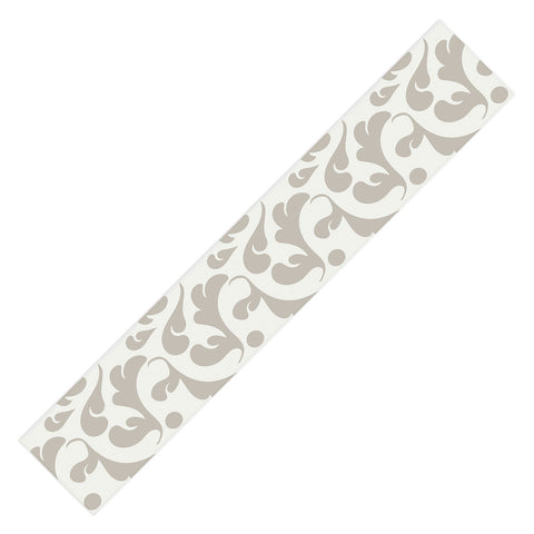 Camilla Foss Playful Gray Table Runner
