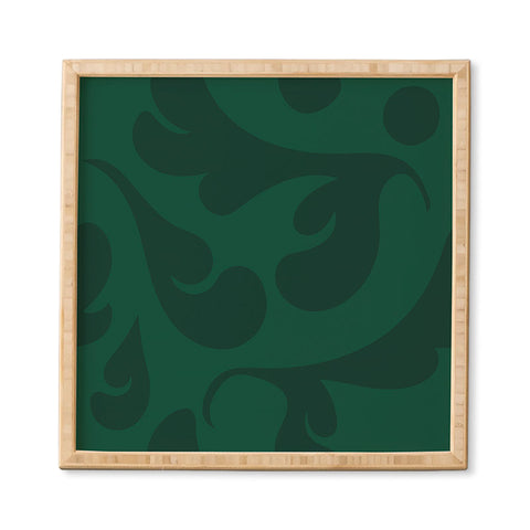 Camilla Foss Playful Green Framed Wall Art Havenly