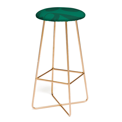 Camilla Foss Playful Green Bar Stool