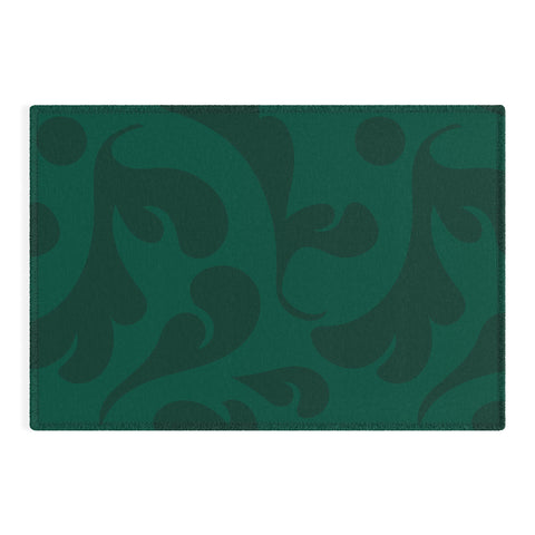 Camilla Foss Playful Green Outdoor Rug