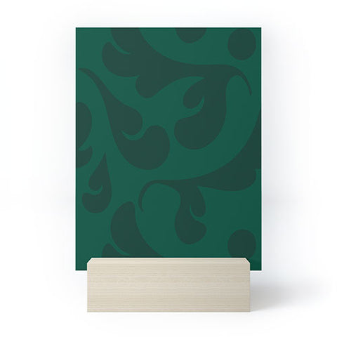 Camilla Foss Playful Green Mini Art Print