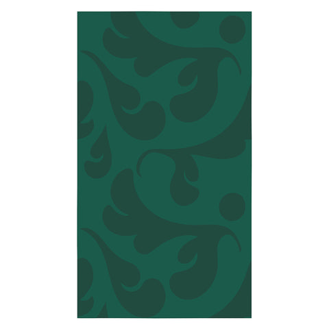 Camilla Foss Playful Green Tablecloth