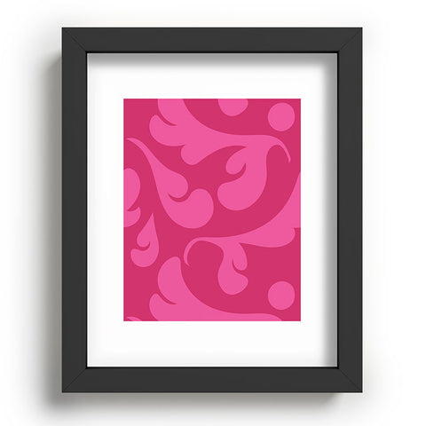 Camilla Foss Playful Pink Recessed Framing Rectangle