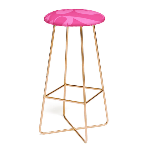 Camilla Foss Playful Pink Bar Stool