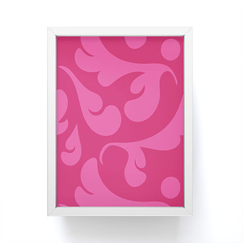 Camilla Foss Playful Pink Framed Mini Art Print