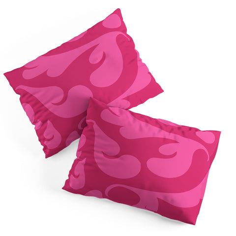 Camilla Foss Playful Pink Pillow Shams