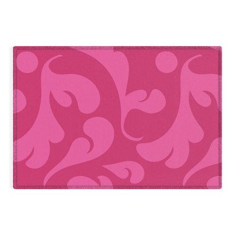 Camilla Foss Playful Pink Outdoor Rug