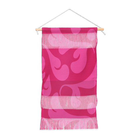 Camilla Foss Playful Pink Wall Hanging Portrait