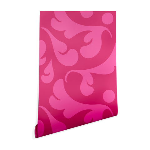Camilla Foss Playful Pink Wallpaper