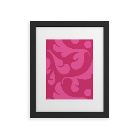 Camilla Foss Playful Pink Framed Art Print
