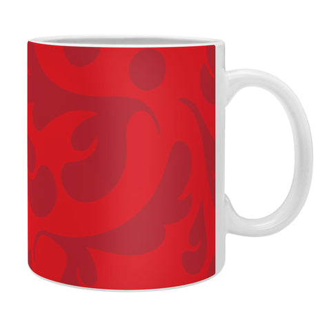 Camilla Foss Playful Red Coffee Mug