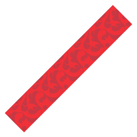 Camilla Foss Playful Red Table Runner