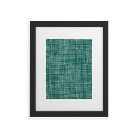 Camilla Foss Scandi Linen Framed Art Print