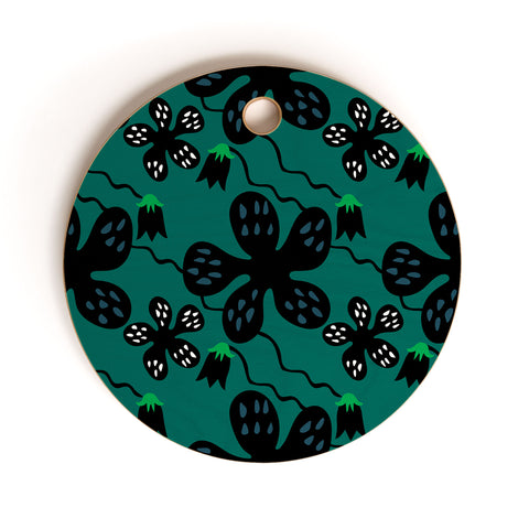 Camilla Foss Scandi Meadow Cutting Board Round