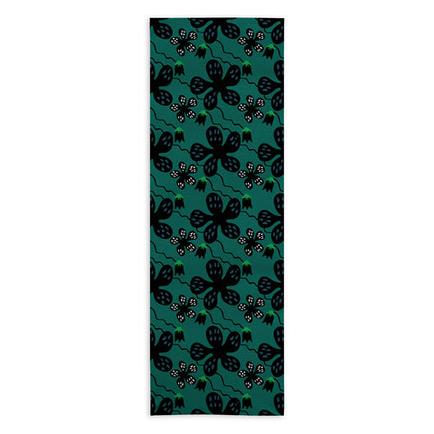 Camilla Foss Scandi Meadow Yoga Towel
