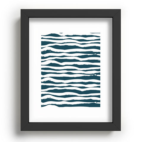 Camilla Foss Scandi Waves Recessed Framing Rectangle