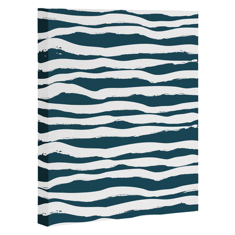 Camilla Foss Scandi Waves Art Canvas