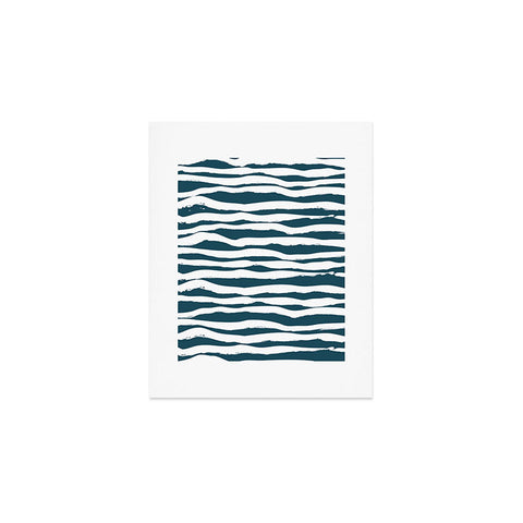 Camilla Foss Scandi Waves Art Print