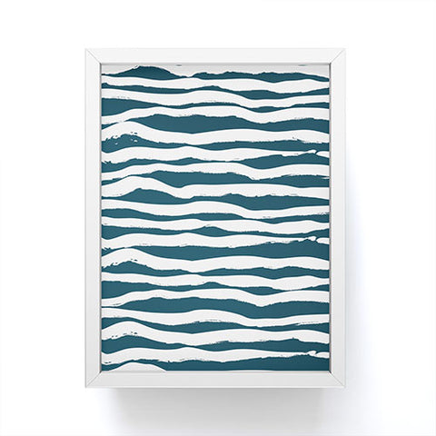 Camilla Foss Scandi Waves Framed Mini Art Print