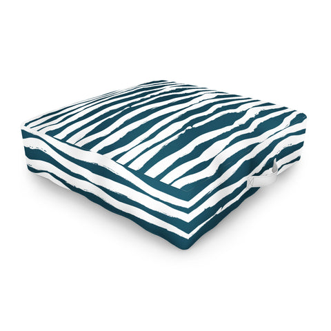 Camilla Foss Scandi Waves Outdoor Floor Cushion