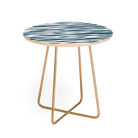 Camilla Foss Scandi Waves Round Side Table