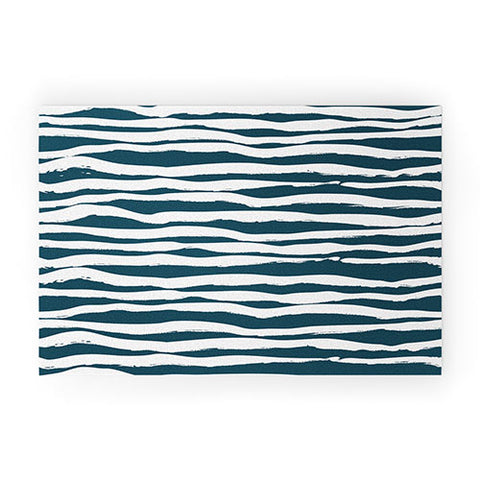 Camilla Foss Scandi Waves Welcome Mat