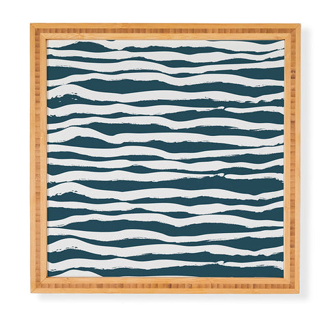 Camilla Foss Scandi Waves Framed Wall Art