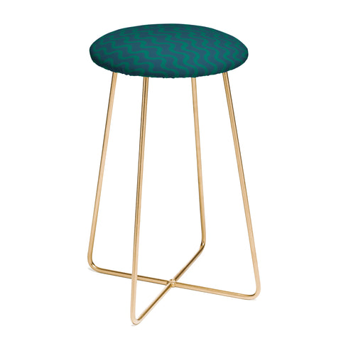 Camilla Foss Scandi Wavy Counter Stool