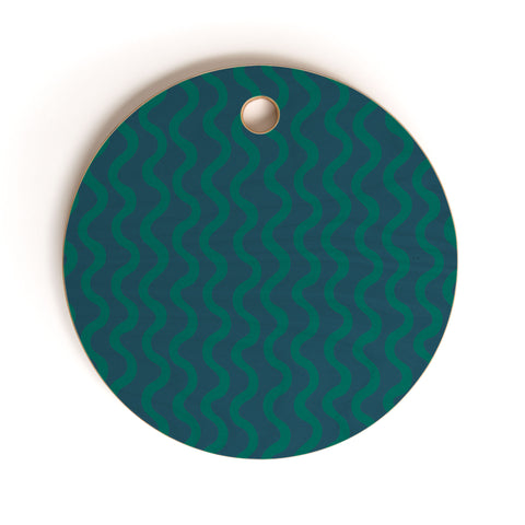 Camilla Foss Scandi Wavy Cutting Board Round